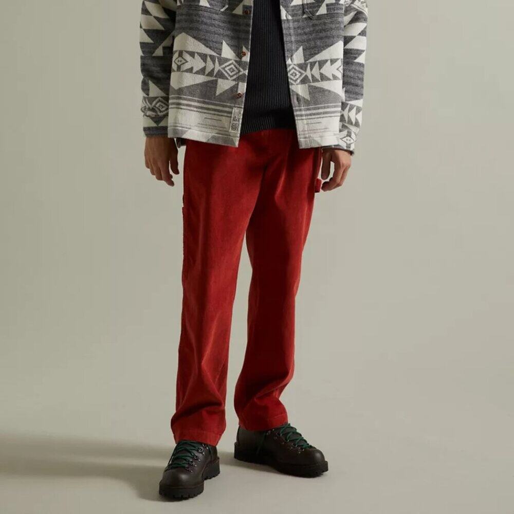 Urban Outfitters BDG Men's Corduroy Cotton Painter Pant Red